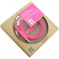  USB-MicroUSB CoverFace Cable USB (ICM-Pink) , 